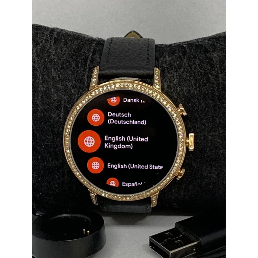 Fossil Gen 4 Authentic Digital Dial Smart Watch Custom Band FTW6015 LT309